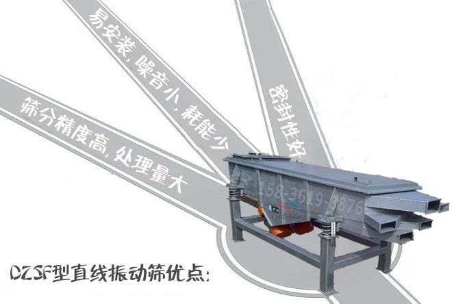 直線振動篩工作特點